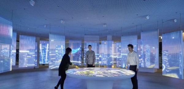 電梯企業(yè)展廳設計案例