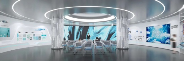 深圳展廳裝修設計，兩種方案各有千秋