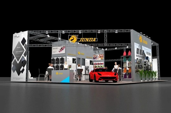 72㎡展臺設計方案