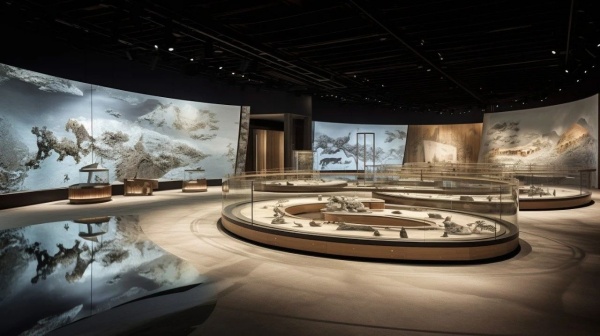 展廳空間中的時(shí)間可以倒流！