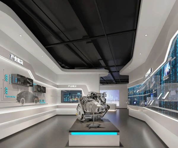 機械企業辦公展廳設計