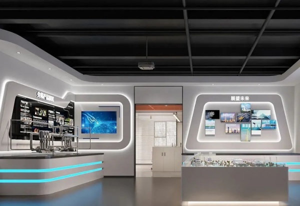 機械企業辦公展廳設計
