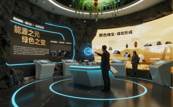 華能煤碳展廳設計