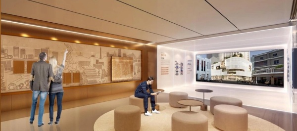 廣州北京路潮樓企業(yè)展廳設計