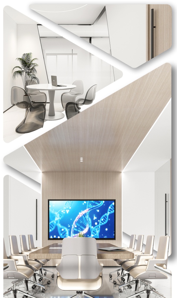 青藍集創醫療設備展廳設計