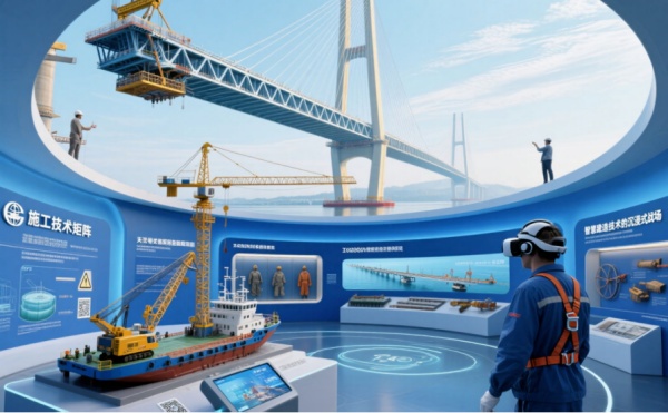 中鐵橋梁勘測展廳設(shè)計