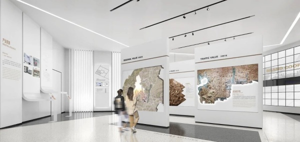 現代企業展廳效果設計以品牌基因重構空間敘事邏輯