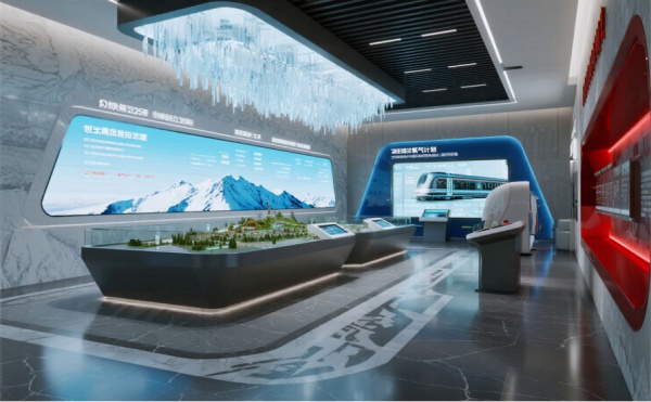 中鐵科研展廳把高原鐵路"極限挑戰(zhàn)"搬進(jìn)室內(nèi)！