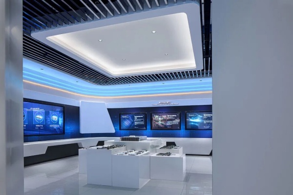 恒為科技上海企業(yè)展廳設(shè)計