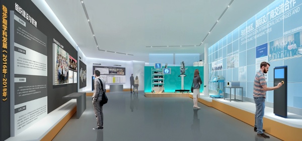 醫(yī)療器械展廳專(zhuān)業(yè)與體驗(yàn)并重的醫(yī)療科技窗口