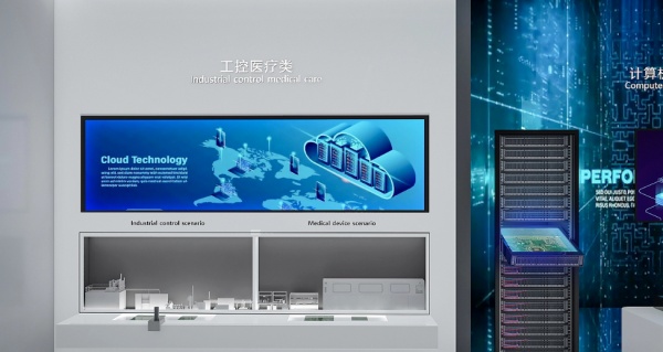 電子元件展廳微觀世界的科技之美