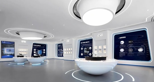 科技感企業(yè)展廳設(shè)計