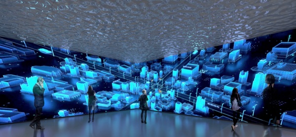 科技展廳沉浸式探索未來視界