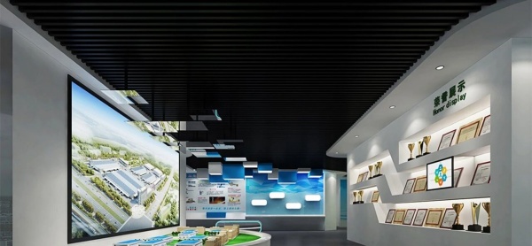 辦公企業(yè)展廳設(shè)計打造優(yōu)質(zhì)“軟環(huán)境”鑄就發(fā)展“硬實力”