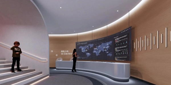 核電科技企業展廳設計如何驚艷能源魅力