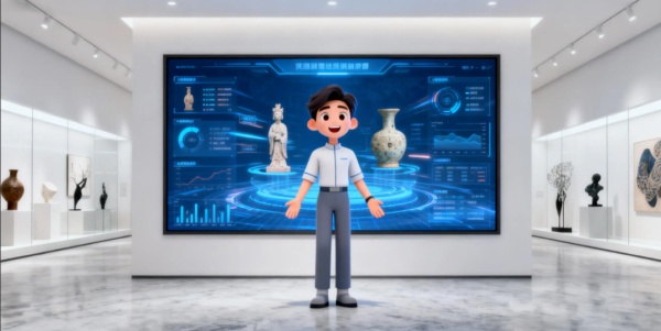 數(shù)字人+數(shù)字展廳：我們?nèi)绾螢槟钠放拼蛟?4小時(shí)“超級(jí)銷售員”