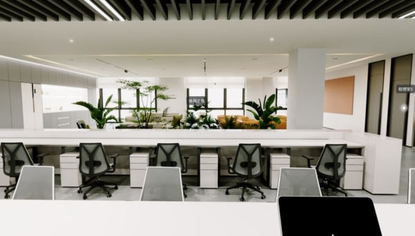 現代辦公室展廳設計