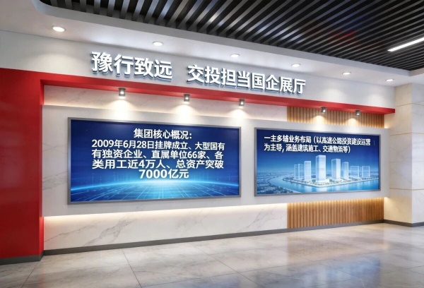 河南交投集團(tuán)展廳設(shè)計(jì)——藏著中原交通的奮斗與遠(yuǎn)方