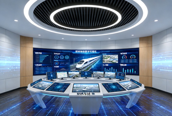 以軌為脈，向新而行鄭州地鐵全新數字展廳全景呈現