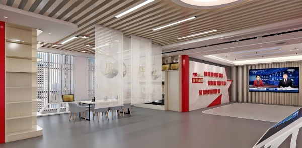 稅局黨建展廳：我們用 “紅 + 智”，讓 “黨建 + 稅務” 在空間里生長